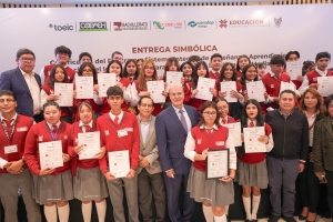 SEPH entrega certificados de ingl&eacute;s a m&aacute;s de 22 mil estudiantes de bachillerato