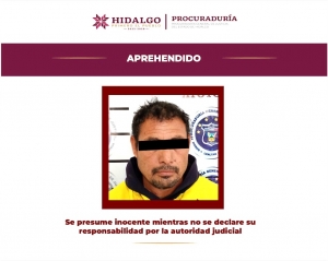 Aprehendido probable responsable de desaparici&oacute;n cometida por particulares
