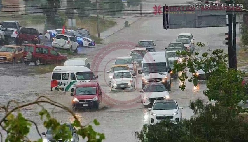 SSPH mantiene recorridos de apoyo ante lluvias en Pachuca