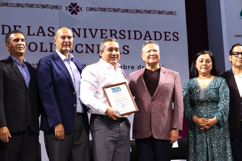 Julio Menchaca respalda labor de universidades tecnológicas y politécnicas