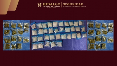 &nbsp;&nbsp;SSPH frena a dos presuntos distribuidores de sustancias il&iacute;citas en Mixquiahuala