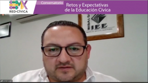 Como integrante de la Red Cívica MX, IEEH participa en Conversatorio sobre retos de educación cívica