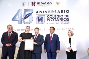 Julio Menchaca acompa&ntilde;a fortalecimiento del Colegio de Notarios del Estado de Hidalgo&nbsp;&nbsp;&nbsp;&nbsp;