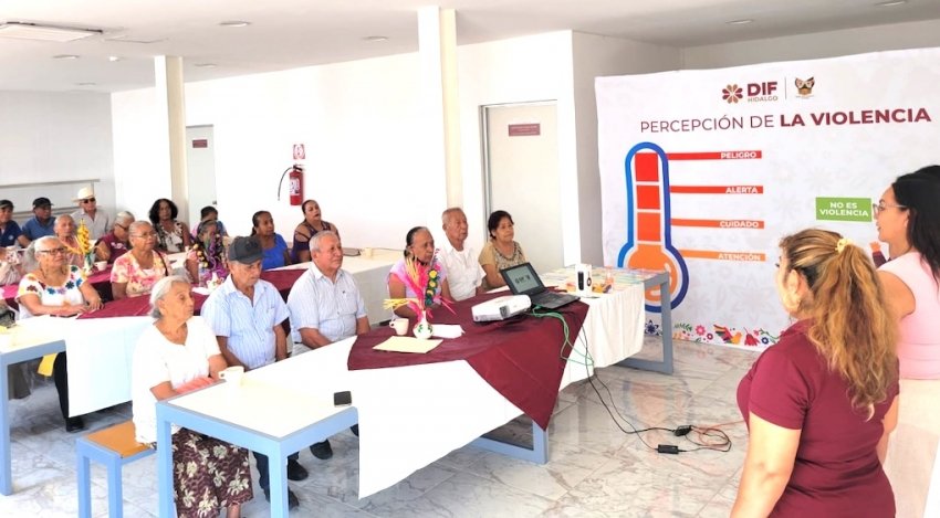 Dif Huejutla y Dif Hidalgo unen esfuerzos para prevenir la violencia contra los adultos mayores