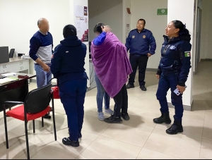 Policía Violeta brinda auxilio a menor extraviado 