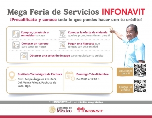 Infonavit realizará última mega feria de servicios en Pachuca