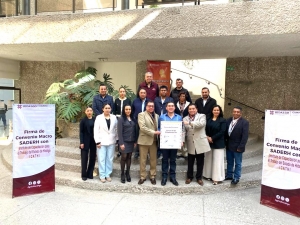 SADERH e ICATHI firman convenio marco