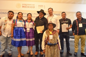 Instalaci&oacute;n, toma de protesta y primera sesi&oacute;n del Consejo Nacional de Pueblos Ind&iacute;genas