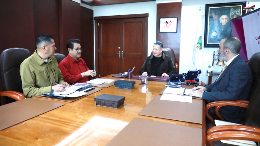 Gabinete de Seguridad de Hidalgo vigila incremento del río Tamoyón en Huautla   