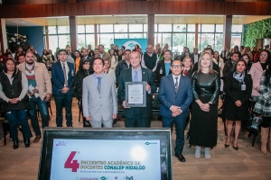 Imparti&oacute; titular de la SEPH, conferencia magistral&nbsp;en el 4&deg; Encuentro Acad&eacute;mico de Docentes Conalep Hidalgo