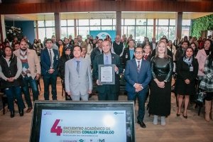 Imparti&oacute; titular de la SEPH, conferencia magistral&nbsp;en el 4&deg; Encuentro Acad&eacute;mico de Docentes Conalep Hidalgo