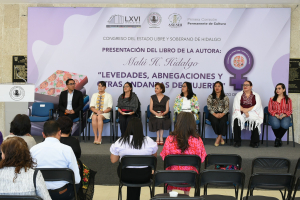 Con presentación de libro, cuentan historias de mujeres en el Congreso de Hidalgo