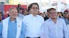 Secretarios de Gobierno e Infraestructura realizan gira de trabajo en el Valle del Mezquital