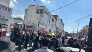 Antorchistas exigen apoyos a damnificados por lluvias en Pachuca