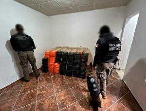 Catean inmueble en Tula y aseguran una tonelada de coca&iacute;na