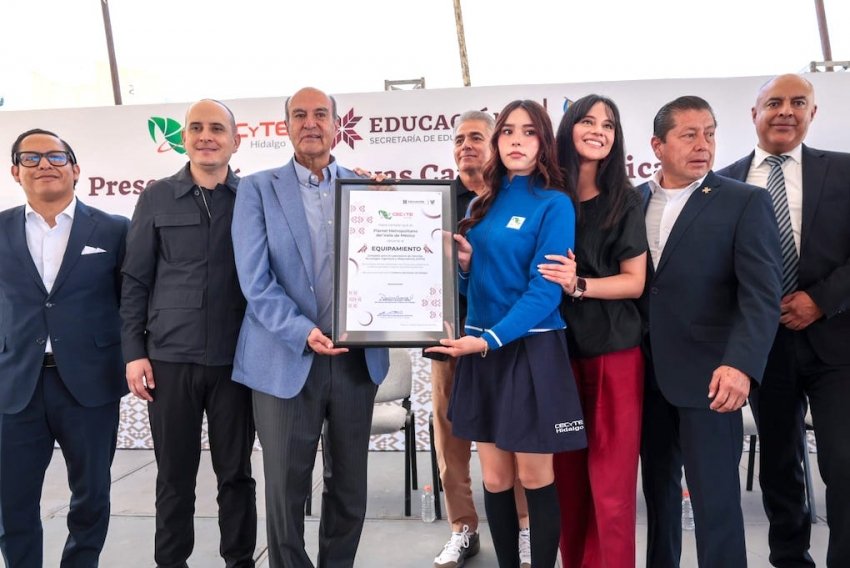 Hidalgo fortalece al CECYTEH con nuevas carreras y laboratorio STEM en Tizayuca