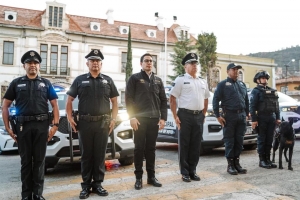 Entrega Jorge Reyes nuevas patrullas y consolida estrategia integral de seguridad en Pachuca