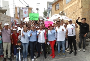 Benjamín Rico impulsa 100 días, 100 calles