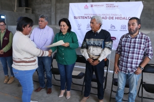 Entregan Semarnath y Congregaci&oacute;n Mariana Trinitaria equipamiento contra el cambio clim&aacute;tico