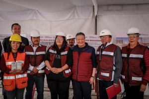 Supervisa Menchaca Salazar construcción de infraestructura en Zapotlán, Tolcayuca y Villa de Tezontepec