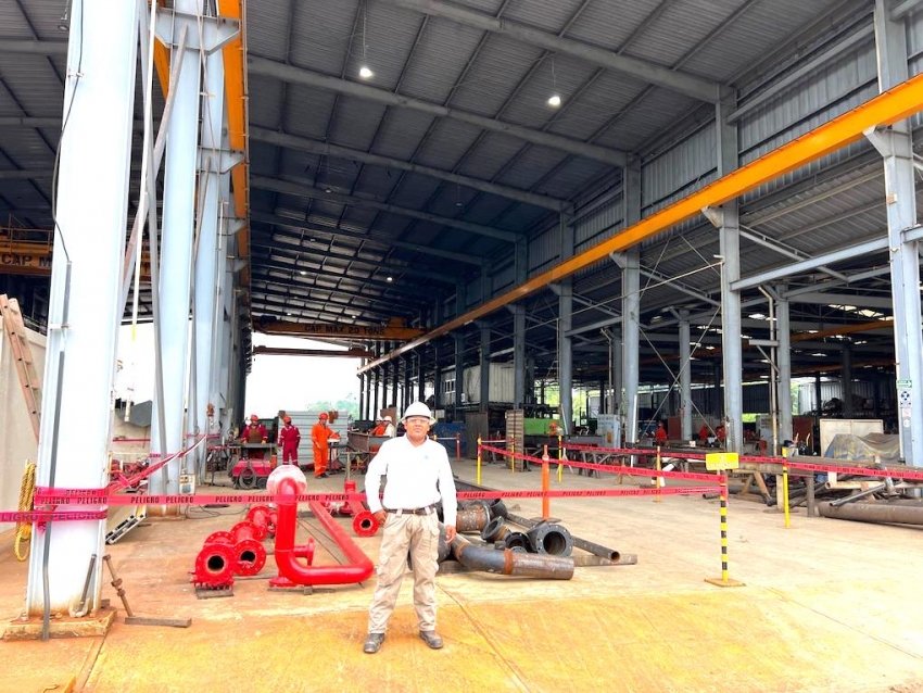 Estudiante de la UPE realiza estadía profesional en empresa del sector energético