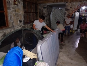 Saldo blanco tras el primer d&iacute;a del frente fr&iacute;o en Hidalgo