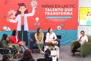 Fortalecen vocaciones cient&iacute;ficas con &ldquo;Ni&ntilde;as en las TIC: Talento que Transforma&rdquo;