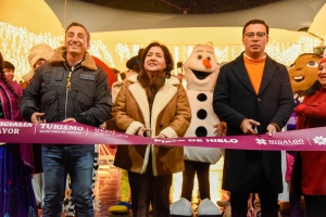 La navidad se vive en familia durante la primera edición de la Villa Navideña de Pachuca
