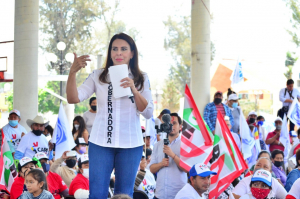 Conquistaré limpiamente el triunfo electoral: Carolina Viggiano