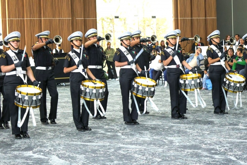 Realiza IHE concurso estatal de bandas de guerra