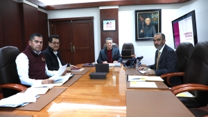    Julio Menchaca supervisa estrategia de seguridad para Feria de San Francisco Pachuca Hidalgo 2025