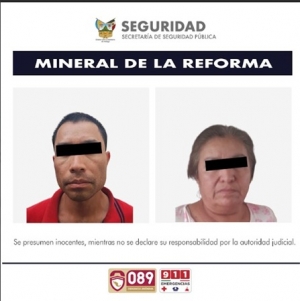 Desarticula SSPH punto de narcomenudeo en Mineral de la Reforma