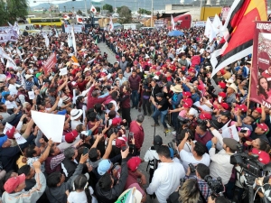 Este 2024 vamos a seguir haciendo historia juntos, gobierno y pueblo: Claudia Sheinbaum, desde Mineral de la Reforma, Hidalgo