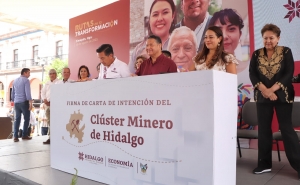 Impulsa gobierno de hidalgo, cl&uacute;ster minero primero en su tipo