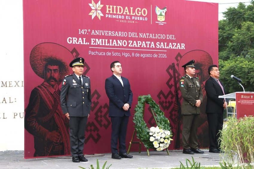 Reconocen legado de Emiliano Zapata