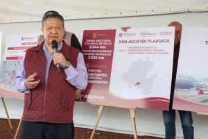 Recibe San Agustín Tlaxiaca más de 125 millones de pesos en infraestructura pública 