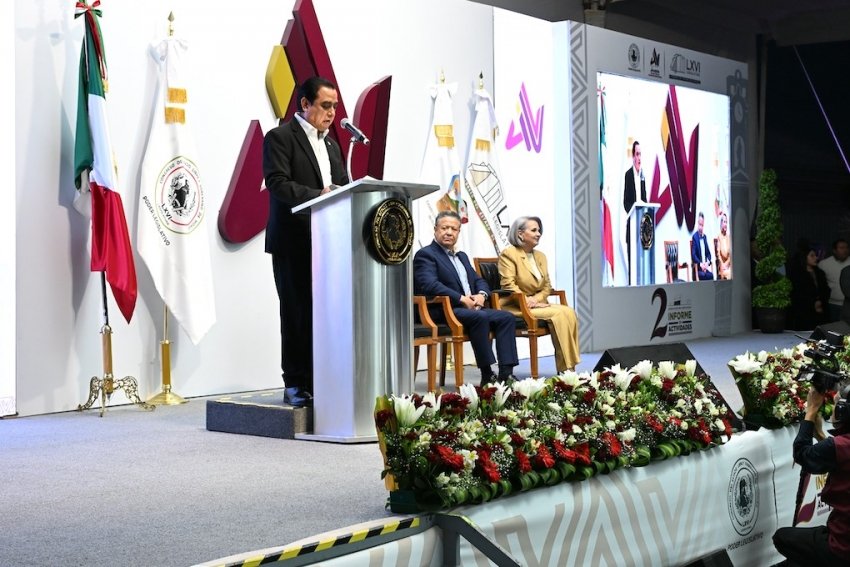 “La política se mide en la confianza de la gente”: Andrés Velázquez Vázquez presenta su Segundo Informe de Actividades
