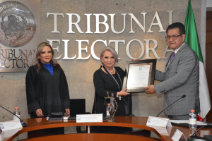 Sesi&oacute;n Solemne &ldquo;Entrega de la Medalla al M&eacute;rito Jur&iacute;dico Electoral. Segunda Edici&oacute;n&rdquo;.