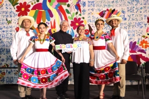 &nbsp;El mural del Tenango proyecta la identidad de Hidalgo en el Festival Coraz&oacute;n de las lenguas y Culturas Ind&iacute;genas