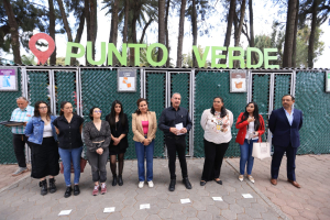 Con Sergio Baños, primeras piedras en medio ambiente