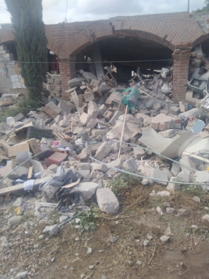 Explosi&oacute;n de Polvor&iacute;n en Santiago de Anaya