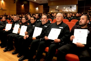 PGJEH obtiene Certificado &Uacute;nico Policial con el que se acredit&oacute; la capacidad de 220 agentes de investigaci&oacute;n criminal