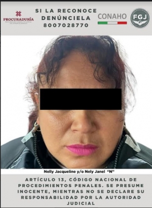 PGJH, Conase y Fiscalía Edoméx aprehenden a posible implicada en desaparición de menor de edad registrada en Hidalgo