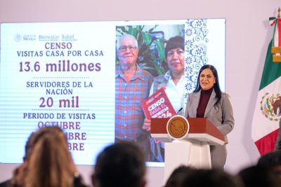 Inicia el programa salud casa por casa con el censo salud y bienestar: Ariadna Montiel