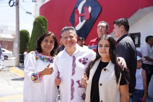 Estamos ejerciendo nuestro derecho a votar, es un deber y una obligaci&oacute;n:titular del Poder Ejecutivo en Hidalgo