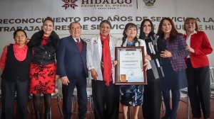 Reconoce SSH antig&uuml;edad de trabajadores del sector Salud