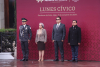 Secretaría de Gobierno encabeza lunes cívico