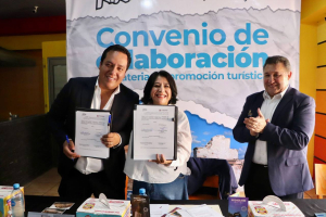 Secretaría de Turismo de Hidalgo y Pastes Kiko’s firman convenio para impulsar la promoción turística del estado