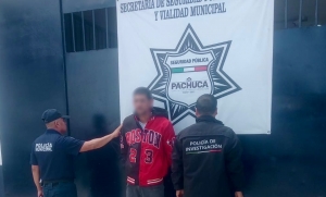 Seguridad P&uacute;blica de Pachuca localiza y entrega a persona con orden de aprehensi&oacute;n vigente