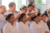 Realizó CECyTEH imposición de cofias a estudiantes de Enfermería